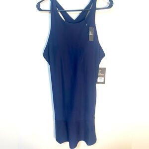 NWT Etonic Flounce Hem Active Navy Dress Large